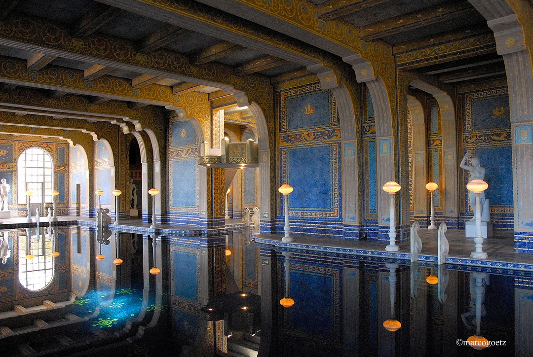 SAN SIMEON HEARST CASTLE CALIFORNIEN USA1 